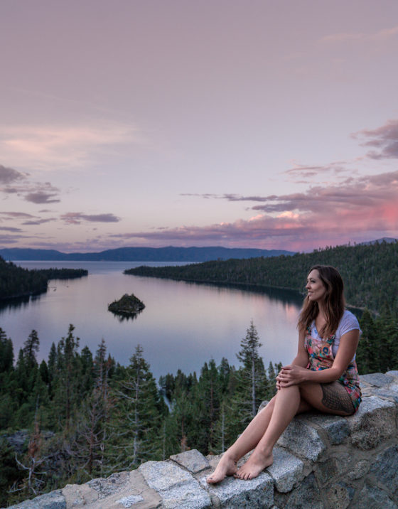 lake tahoe emerald bay sunset