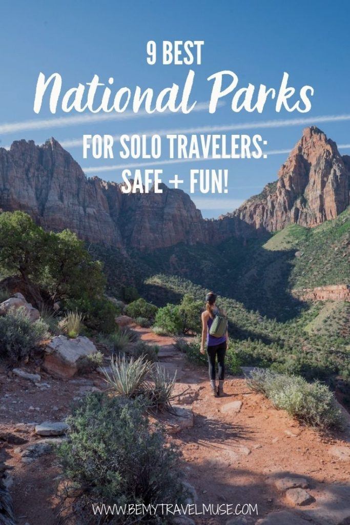 solo travel zion national park