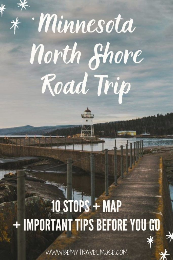 Planning a Minnesota North Shore road trip? Here's a complete itinerary with 10 amazing stops, plus a map to guide you through your road trip journey, important tips you must know before you go, as well as COVID-related info to help you make the most of your trip. #Minnesota