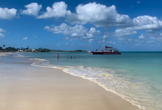 Sailboat in antigua