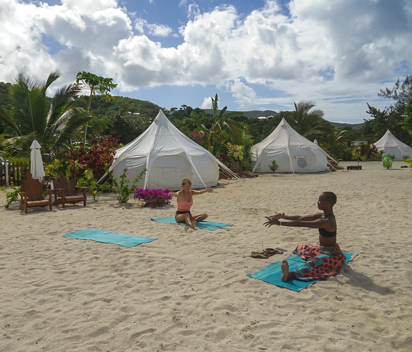 wild lotus camping antigua