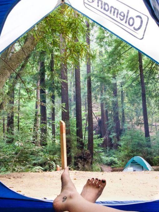 camping in big sur