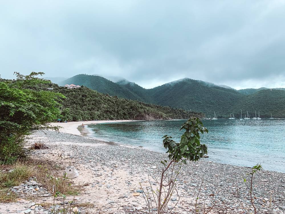 Foggy morning at Francis Bay Beach