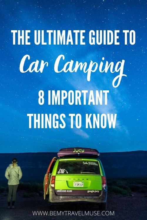 Your Most Epic Car Camping Guide