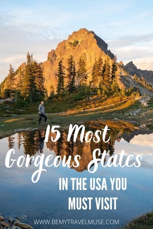 most beautiful states in the usa