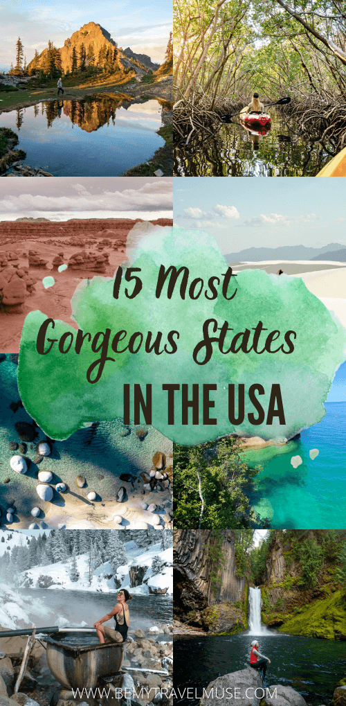 most beautiful states in the usa