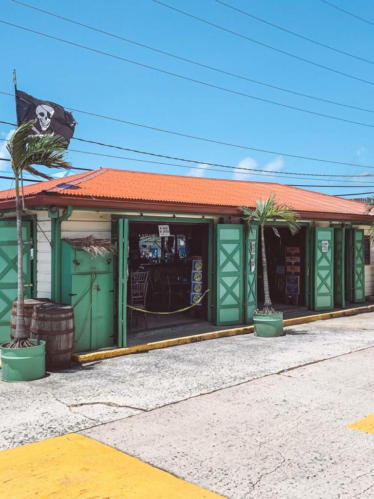 Exterior of Duffy's Love Shack situated in a parking lot