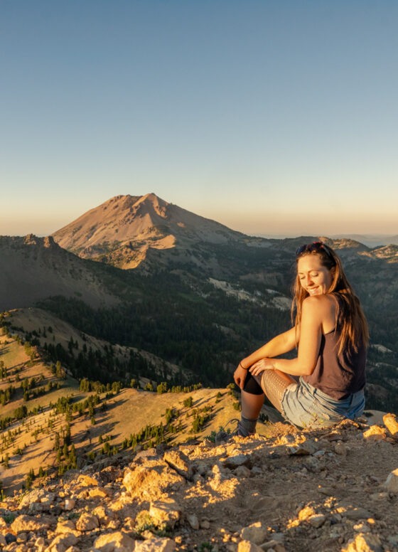 lassen national park solo female travel california