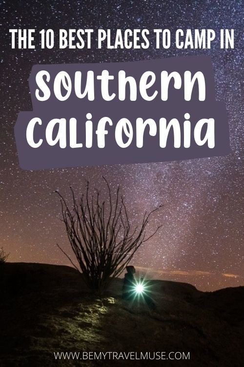best places to camp in Southern California 