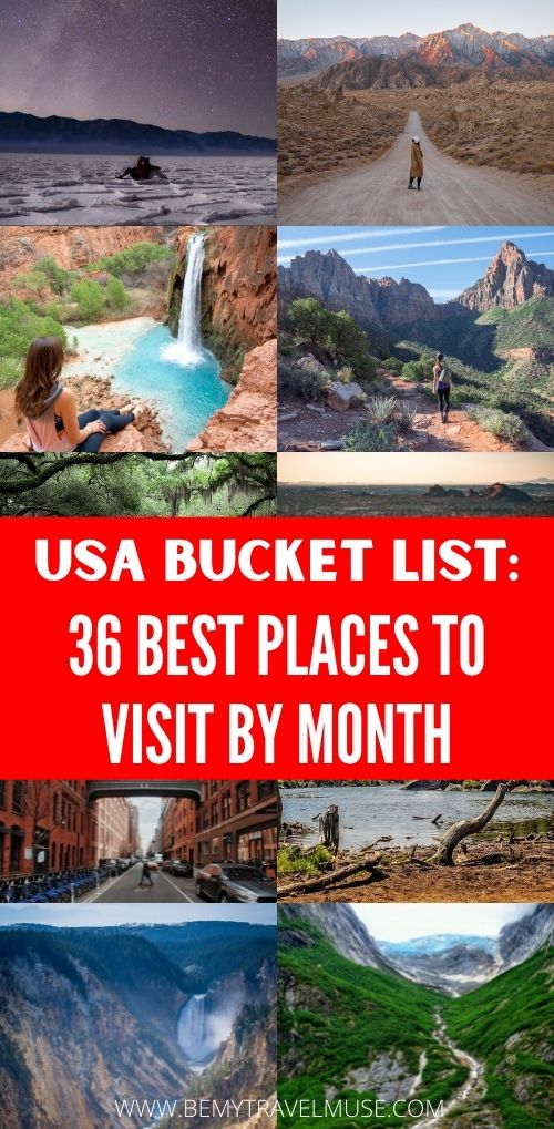 travel month usa