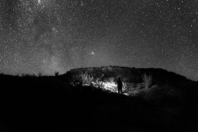 Milky Way big bend national park