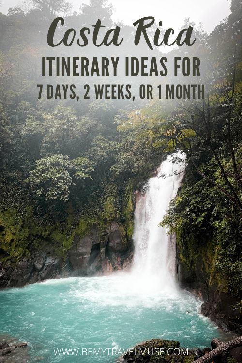 Costa Rica itinerary