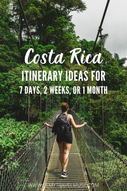 Costa Rica itinerary
