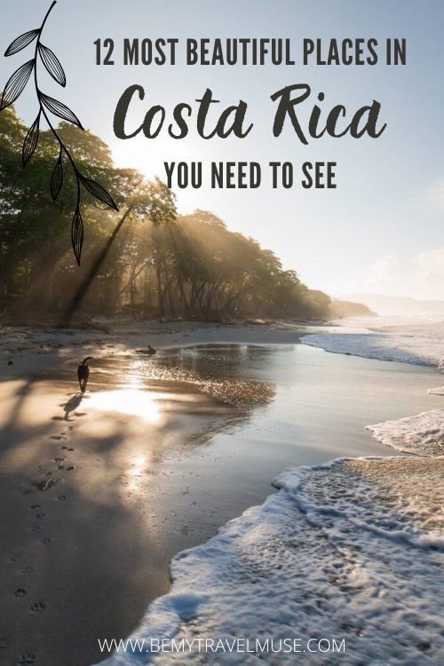 The most beautiful places in Costa Rica: from beaches like Puerto Viejo to the cloud forests of Monteverde, use this to start planning your next trip to Costa Rica.