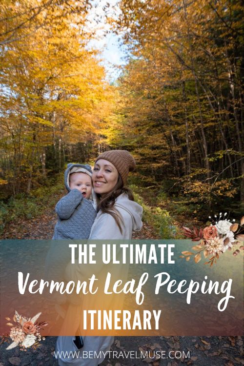 This is the Vermont leaf peeping itinerary you've been waiting for. Find out where to go to see the best fall foliage + where to eat and stay.