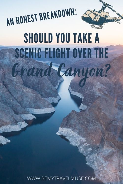 Thinking of taking a scenic flight over the mighty Grand Canyon? Find out if it's worth the $$ #grandcanyon