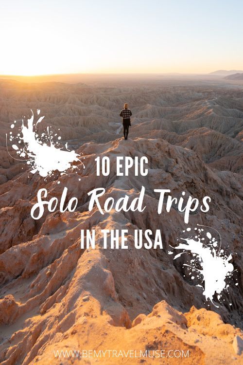 solo road trip ideas california