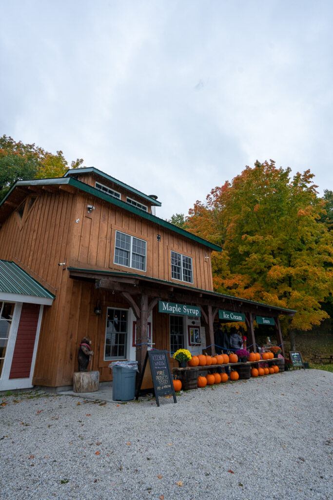 vermont leaf peeping itinerary