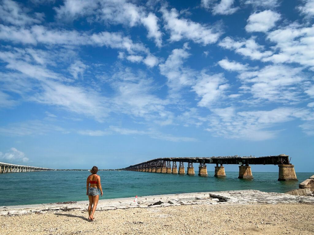 calusa bridge, big pine key, florida keys one-week itinerary, bahia honda state park