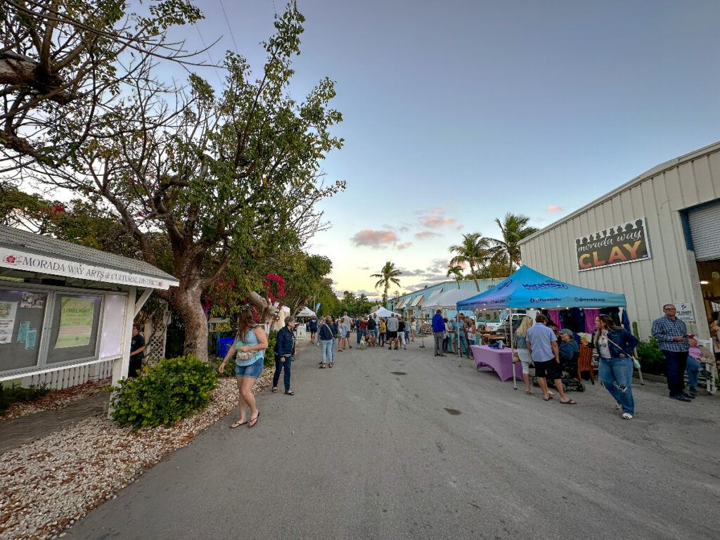 morada way arts and cultural district march art festival islamorada things to do