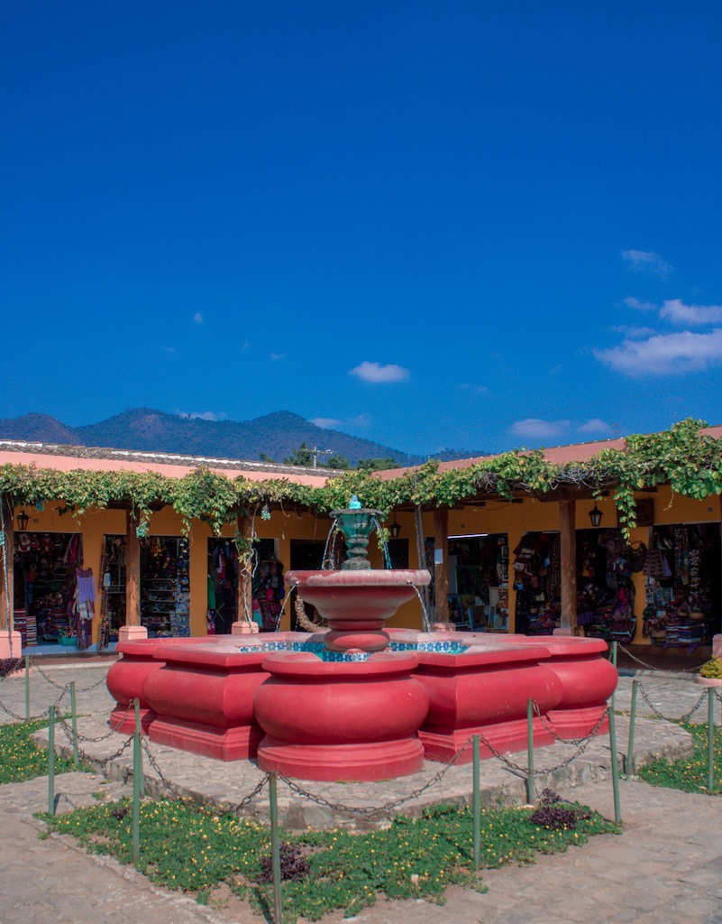 Ruins of San Francisco in Antigua Guatemala