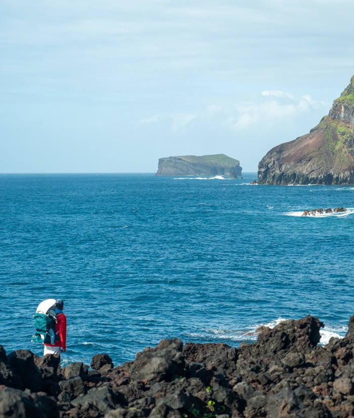 sao miguel coastline Ponta da Ferraria Thermal Baths