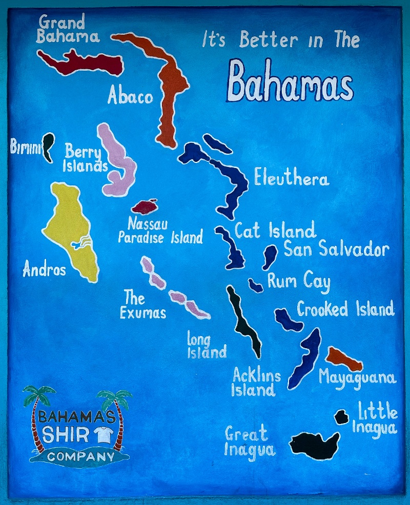 bahamas map, map of the bahamas best islands in the bahamas