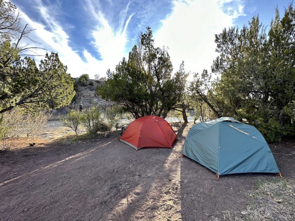 camping in New Mexico