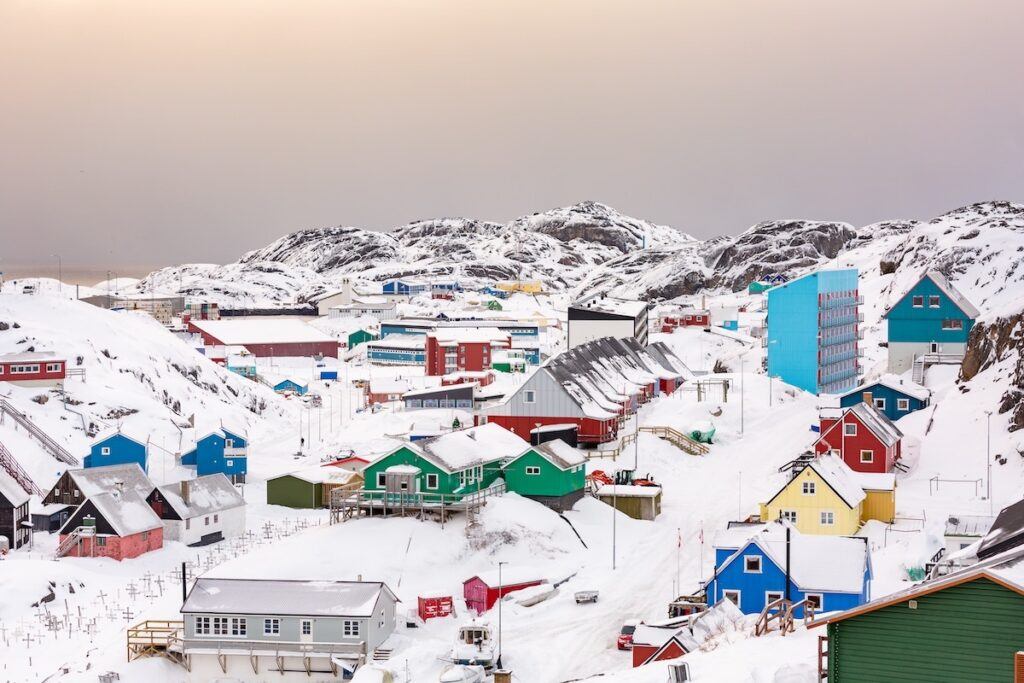 best places to visit in europe in winter  Greenland 