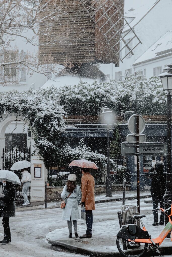 best places to visit in europe in winter  Paris France 