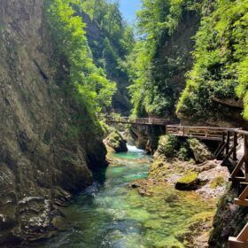 Vintgar Gorge in Slovenia