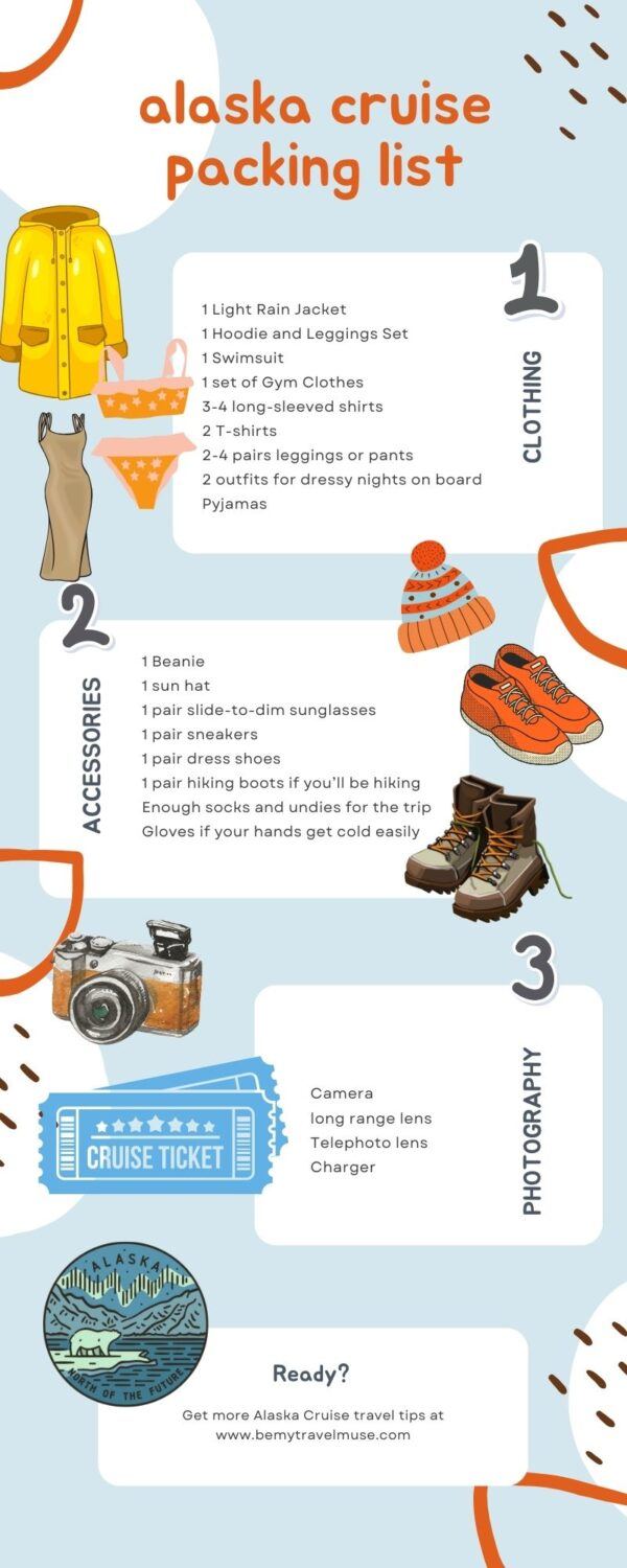 The Perfect Alaska Cruise Packing List