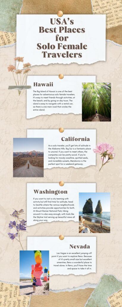 best places in the usa for solo female travelers