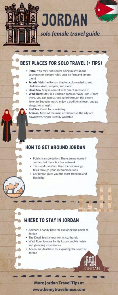 solo female travel Jordan 