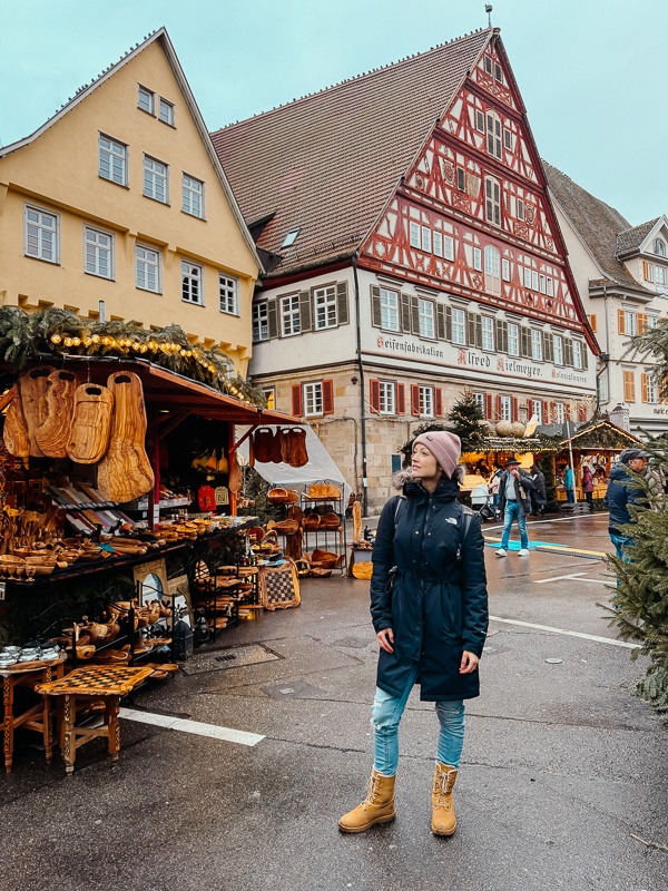 solo female travel europe Christmas market