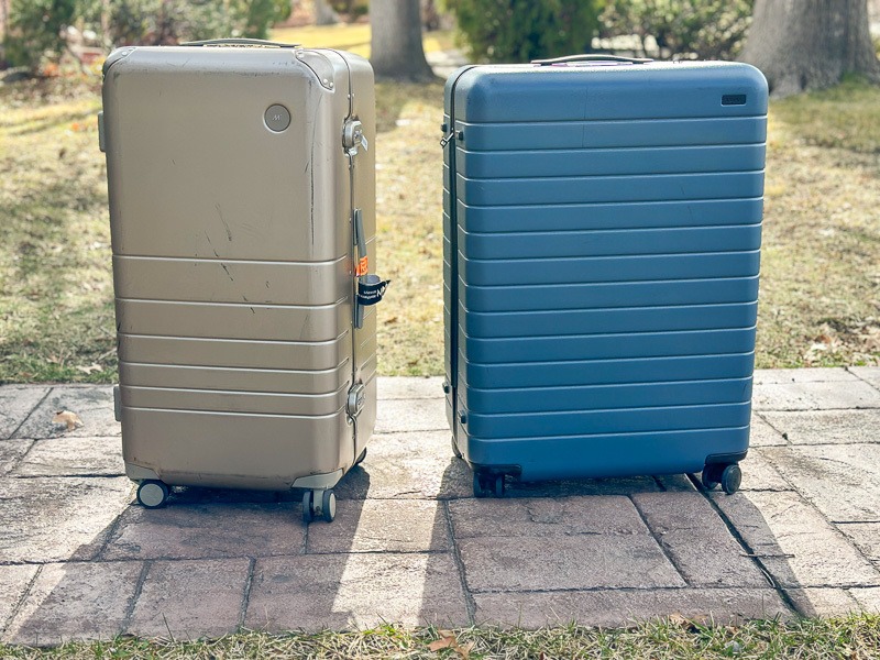 monos vs. away luggage