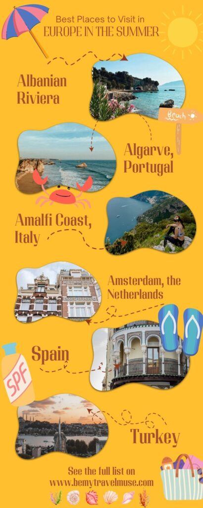where to visit europe in summer