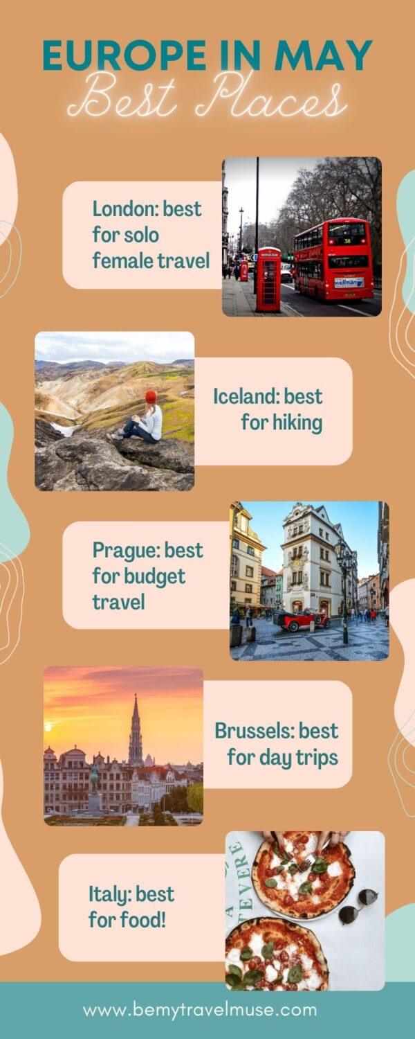 15 Best Places to Visit in Europe in May - Be My Travel Muse